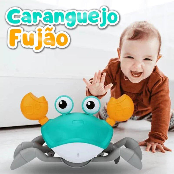 Brinquedo Caranguejo Fujão Pirulito Kids®Recarregável para Crianças - PIRULITO KIDS