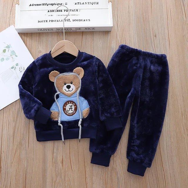 Conjunto de frio infantil Ursinho quentinho Pirulito kids® - 6 meses a 5 anos - PIRULITO KIDS