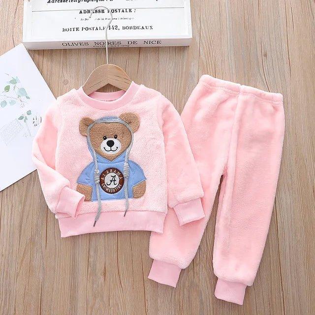 Conjunto de frio infantil Ursinho quentinho Pirulito kids® - 6 meses a 5 anos - PIRULITO KIDS