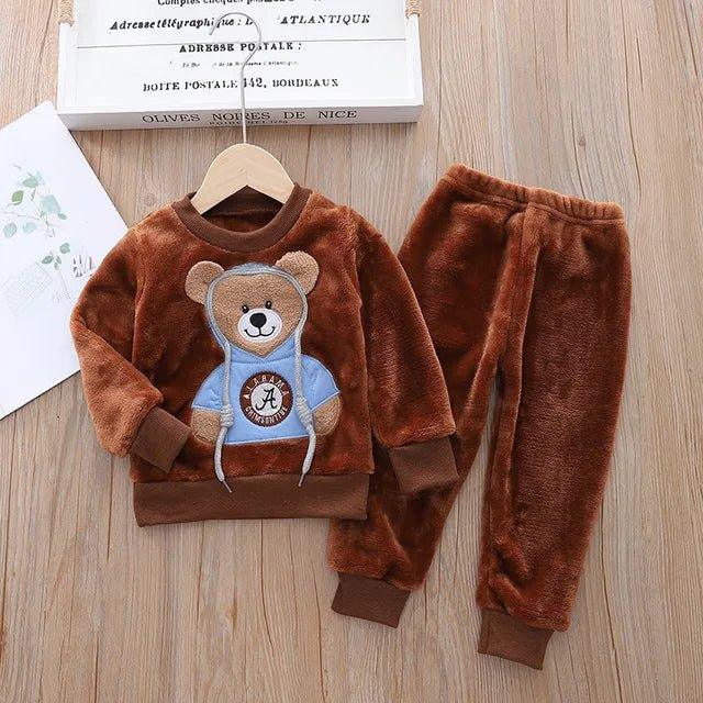 Conjunto de frio infantil Ursinho quentinho Pirulito kids® - 6 meses a 5 anos - PIRULITO KIDS