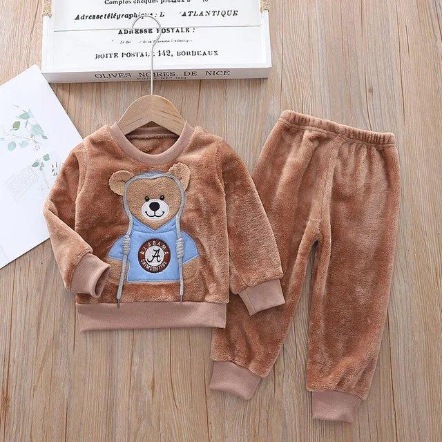 Conjunto de frio infantil Ursinho quentinho Pirulito kids® - 6 meses a 5 anos - PIRULITO KIDS