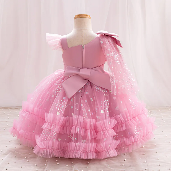 vestido festa e Batizado- Linha Premium - 6 m a 6 anos