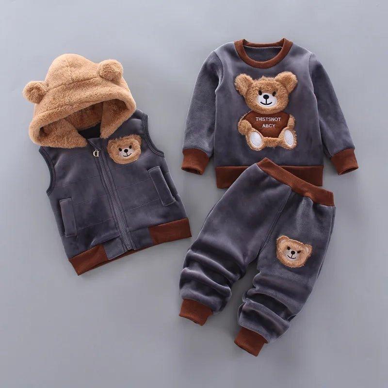 Conjunto Quentinho Pirulito kids BABY URSINHO ® - 6 meses a 4 anos - PIRULITO KIDS