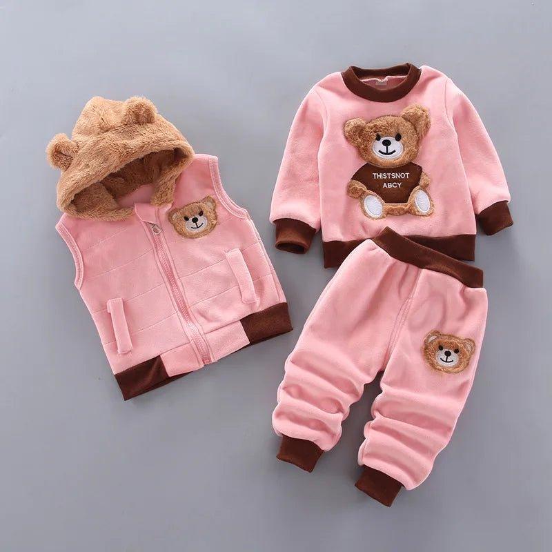 Conjunto Quentinho Pirulito kids BABY URSINHO ® - 6 meses a 4 anos - PIRULITO KIDS