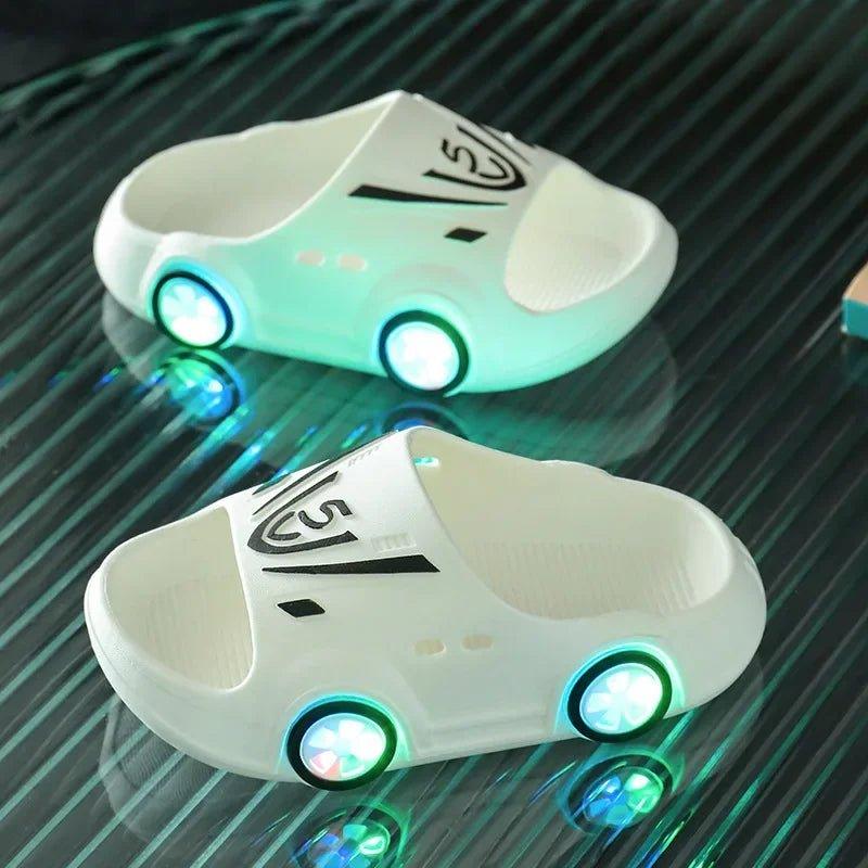 Chinelo Carro Led Pirulito Kids® - PIRULITO KIDS