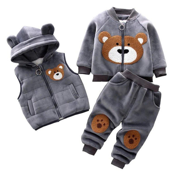 Conjunto Quentinho Pirulito kids BABY URSINHO ® - 6 meses a 4 anos - PIRULITO KIDS