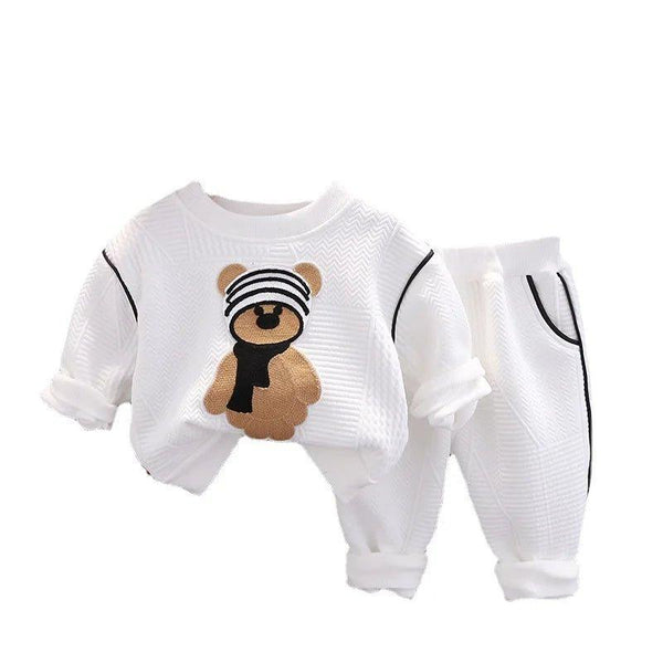 Conjunto Infantil Amigo Urso Pirulito Kids - Inverno Menino - 12 meses a 5 anos - PIRULITO KIDS