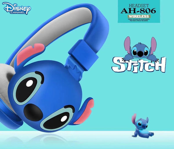 Fone De Ouvido Bluetooth Headset Sem Fio Stitch Android IOS