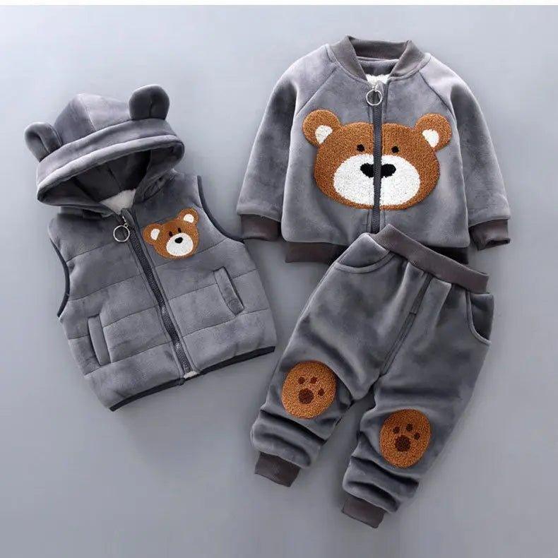 Conjunto Quentinho Pirulito kids BABY URSINHO ® - 6 meses a 4 anos - PIRULITO KIDS