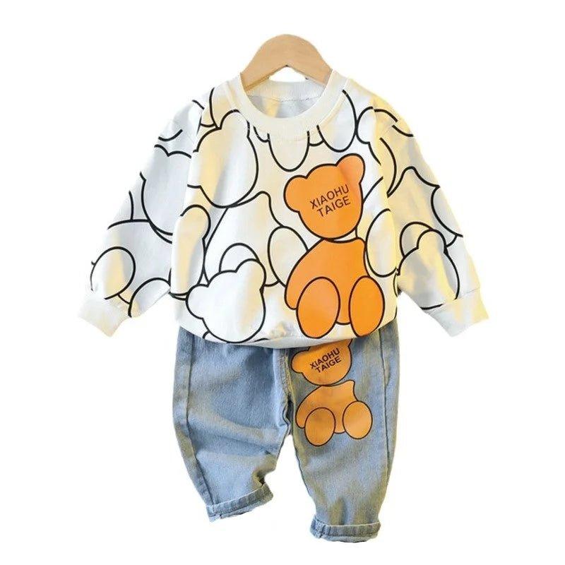 conjunto Urso fashion 2 peças Pirulito Kids® - 1 a 5 anos - PIRULITO KIDS