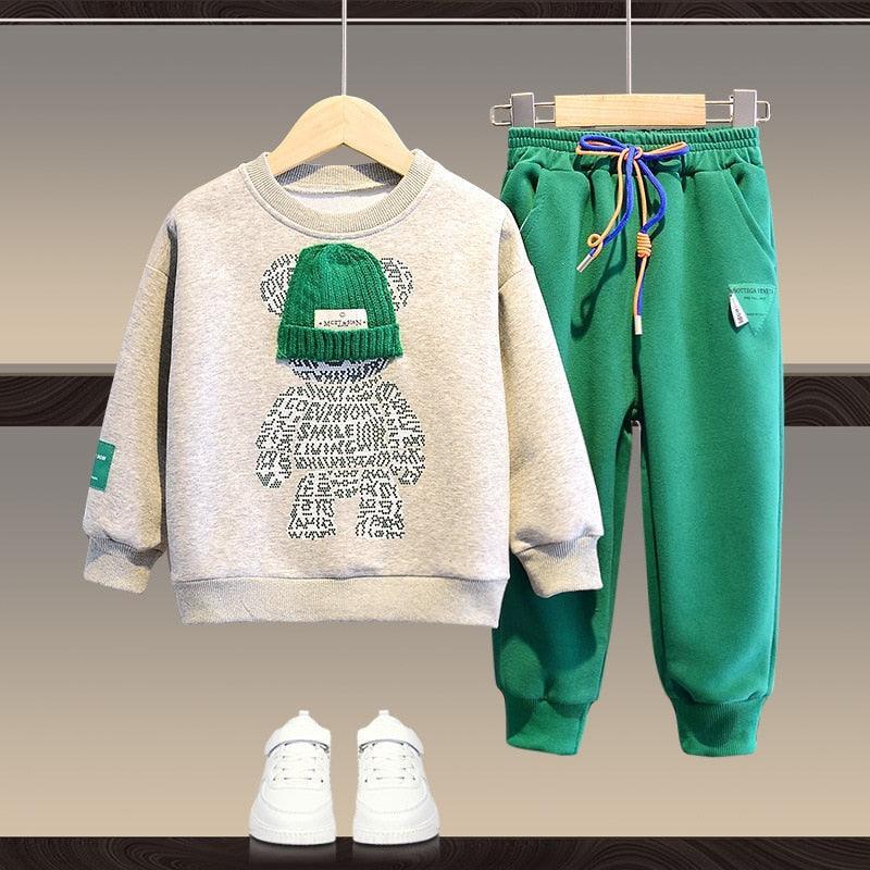 Conjunto de moletom infanto Juvenil Pirulito Kids®-