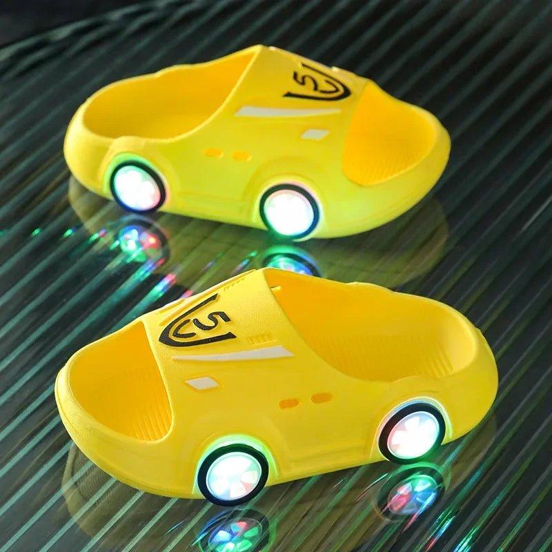 Chinelo Carro Led Pirulito Kids® - PIRULITO KIDS