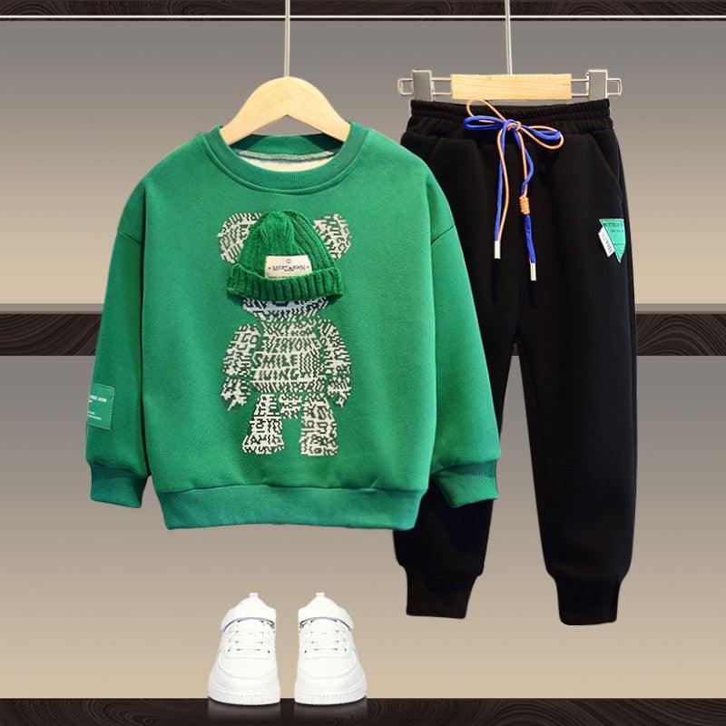 Conjunto de moletom infanto Juvenil Pirulito Kids®-