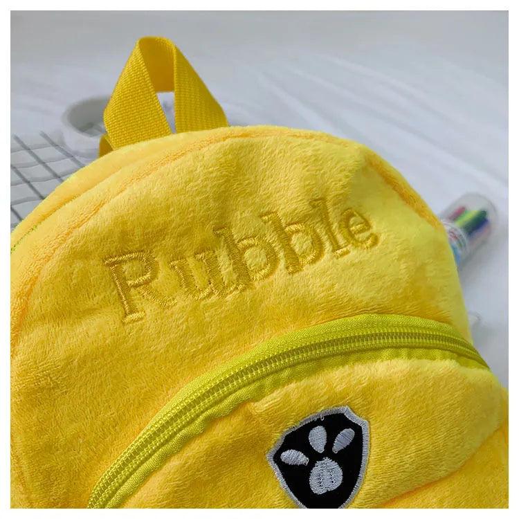 Mochila patrulha canina de pelúcia