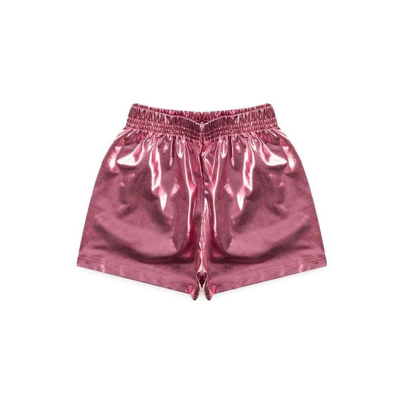 Conjunto Infantil Menina short holográfico -2 a 7 anos